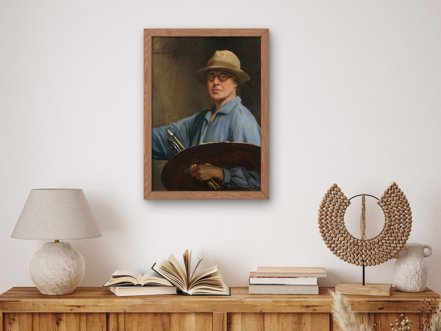Self Portrait by Ellen Emmet Rand 1927, Wall Art Print, Fine Art Reproduction, Museum Quality Decor, Poster