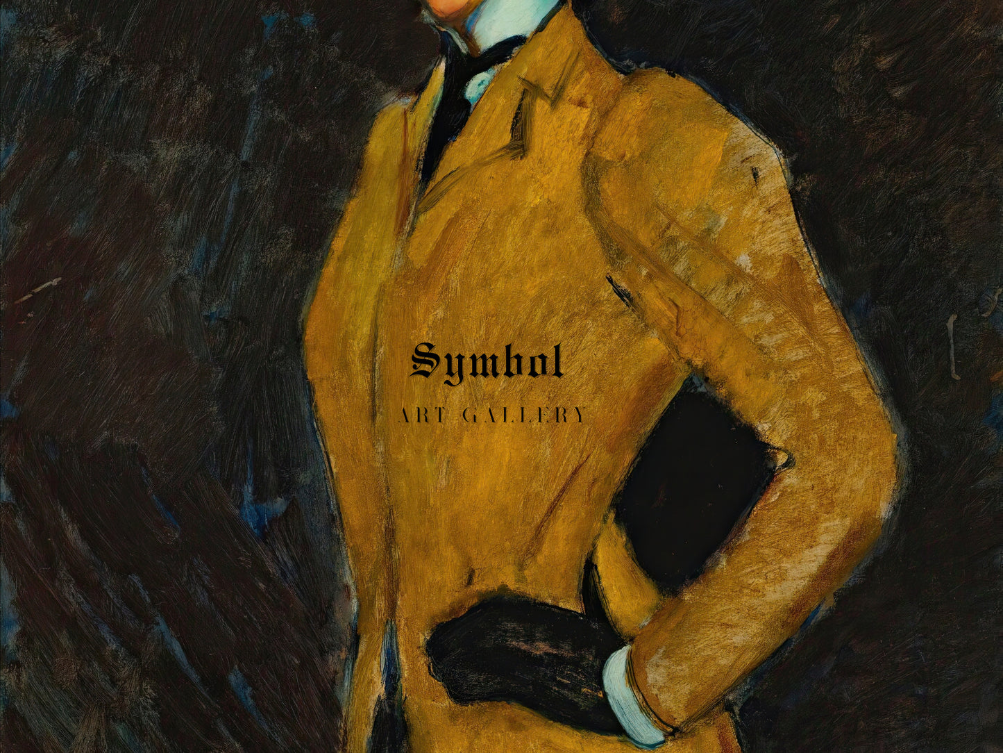 The Amazon by Amedeo Modigliani 1909, Wall Art Print, Fine Art Reproduction, Museum Quality Decor, Poster