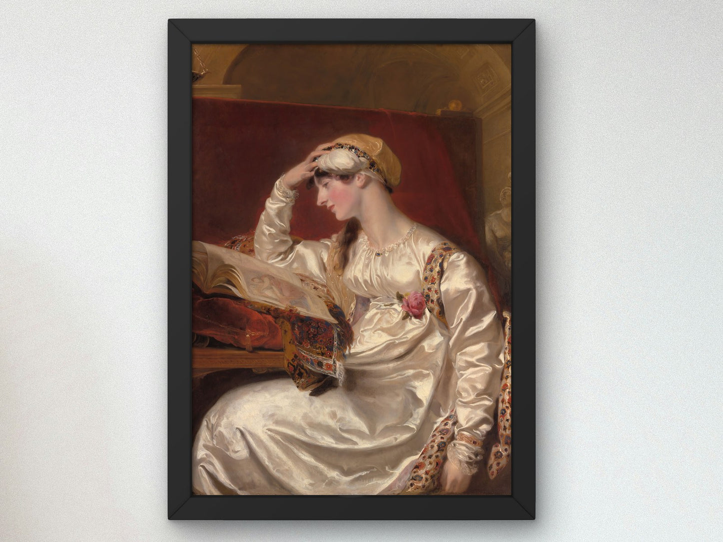 Isabella Wolff by Sir Thomas Lawrence 1803, Wall Art Print, Fine Art Reproduction, Museum Quality Decor, Poster