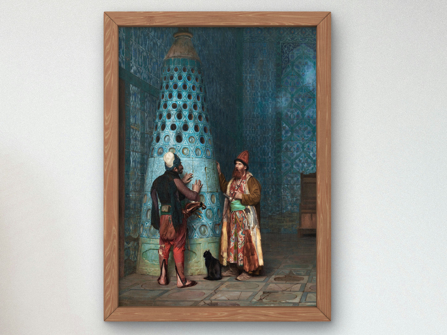 Before the Audience by Jean Léon Gérôme, Wall Art Print, Fine Art Reproduction, Museum Quality Decor, Poster