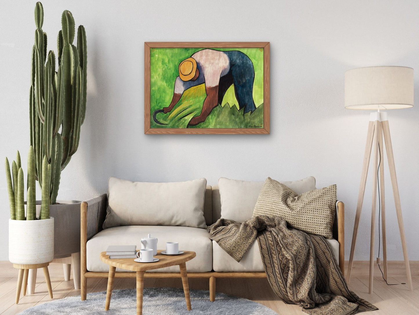 Segador by Diego Rivera 1944, Wall Art Print, Fine Art Reproduction, Museum Quality Decor, Poster