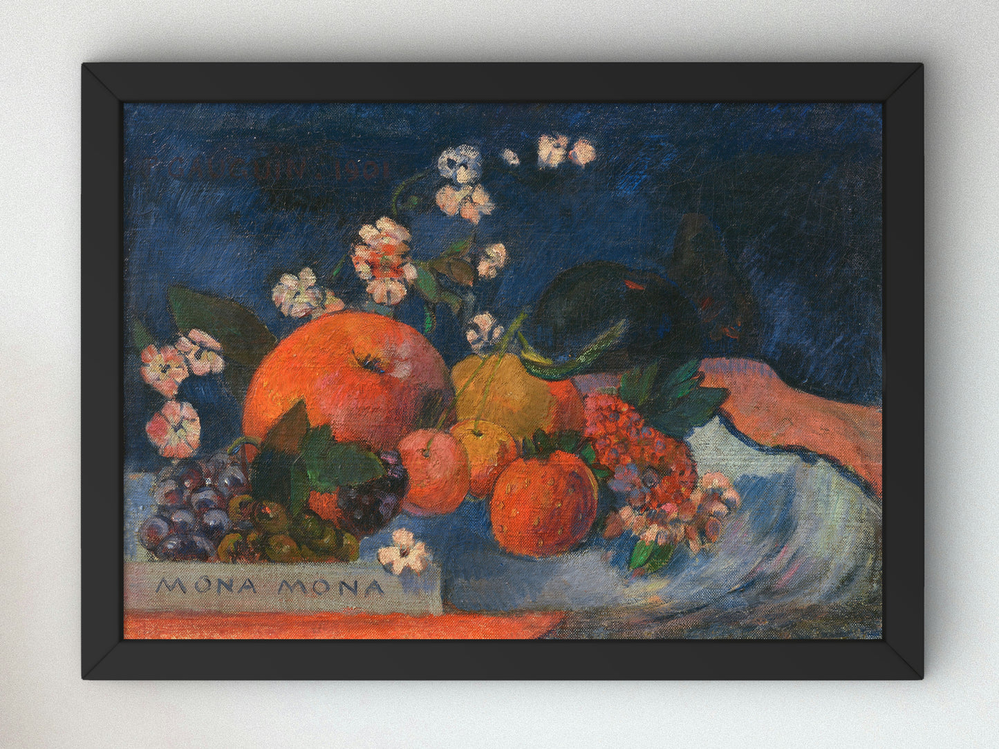Mona Mona by Paul Gauguin 1901, Wall Art Print, Fine Art Reproduction, Museum Quality Decor, Poster