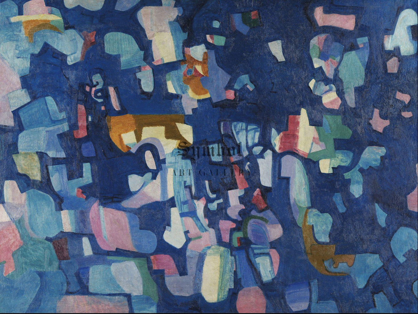 Extended Space by Boris Ender 1922, Wall Art Print, Fine Art Reproduction, Museum Quality Decor, Poster