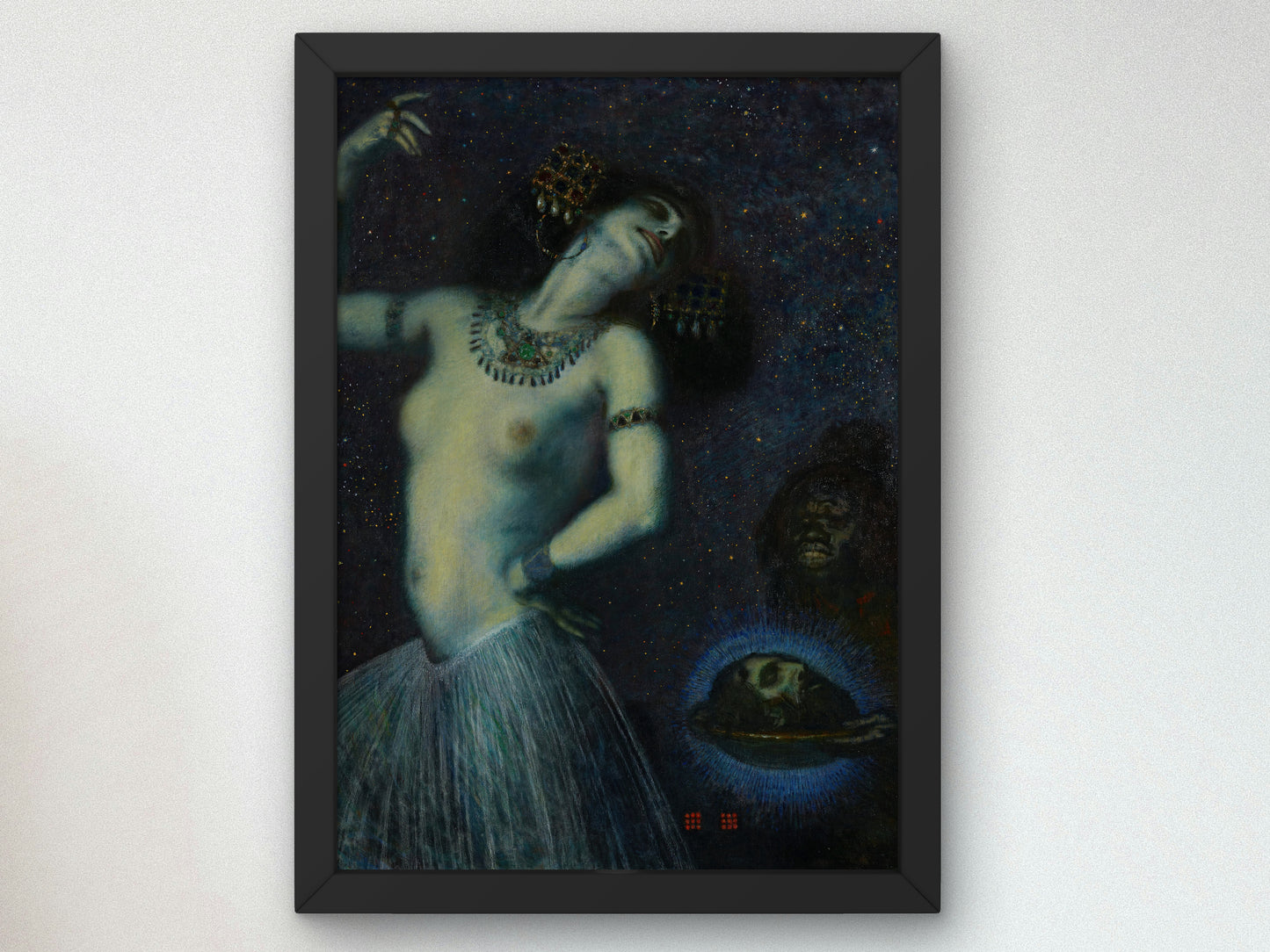 Salome by Franz von Stuck 1906, Wall Art Print, Fine Art Reproduction, Museum Quality Decor, Poster