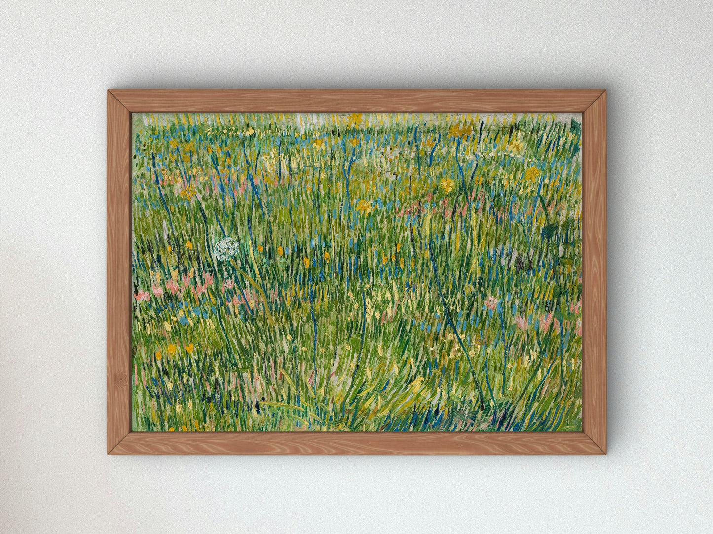 Patch of grass by Vincent van Gogh 1887, Wall Art Print, Fine Art Reproduction, Museum Quality Decor, Poster