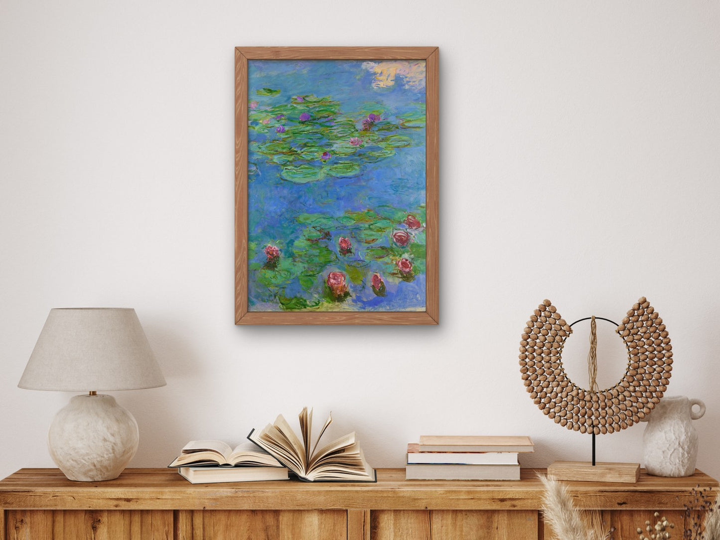 Water Lilies by Claude Monet 1914, Wall Art Print, Fine Art Reproduction, Museum Quality Decor, Poster