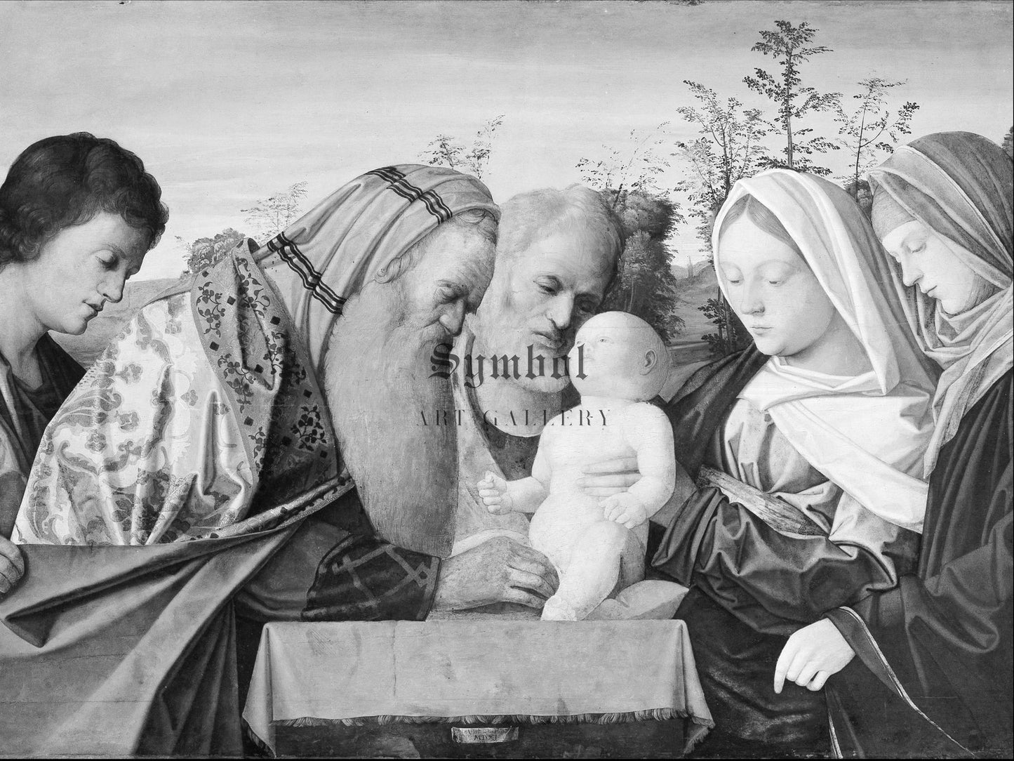 The Circumcision by Giovanni Bellini 1511, Wall Art Print, Fine Art Reproduction, Museum Quality Decor, Poster