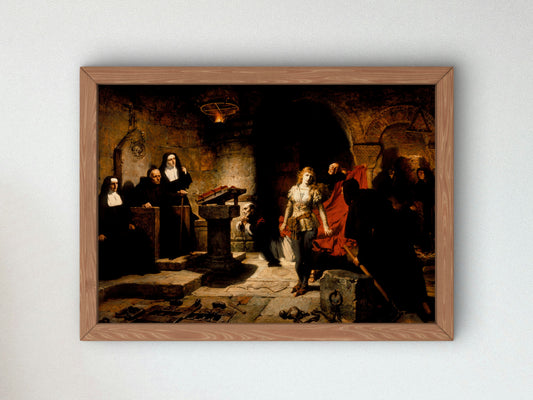 The Trial of Constance de Beverly by Toby Edward Rosenthal 1880, Wall Art Print, Fine Art Reproduction, Museum Quality Decor, Poster
