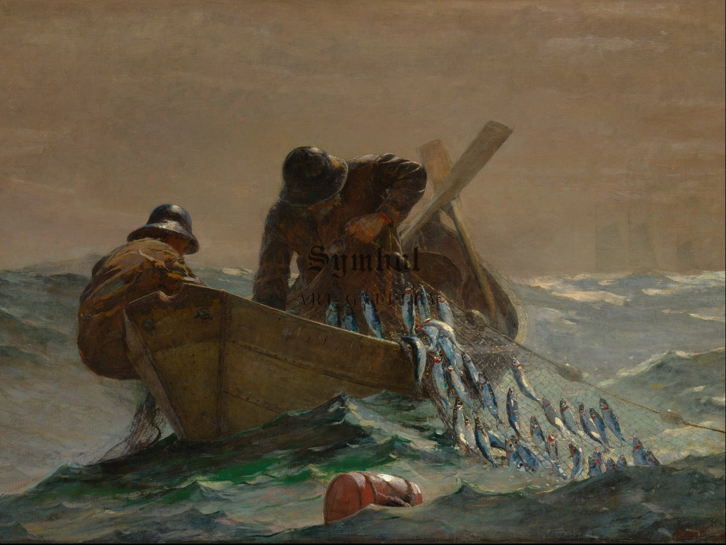 The Herring Net by Winslow Homer 1885, Wall Art Print, Fine Art Reproduction, Museum Quality Decor, Poster