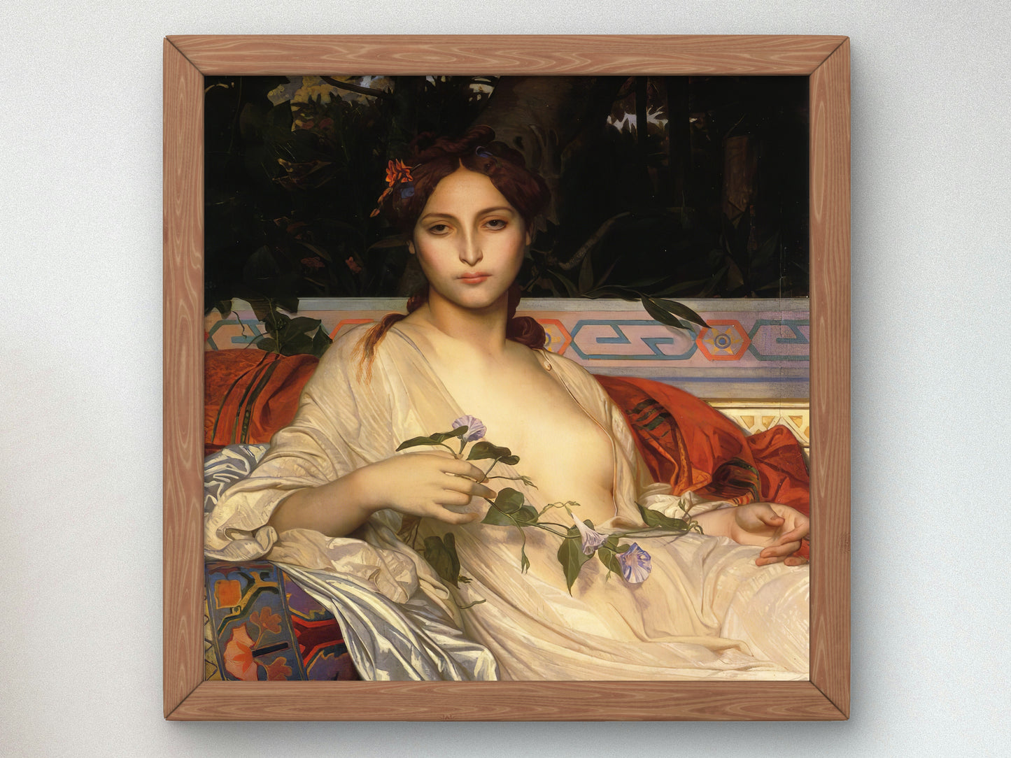 Albayde by Alexandre Cabanel 1848, Wall Art Print, Fine Art Reproduction, Museum Quality Decor, Poster
