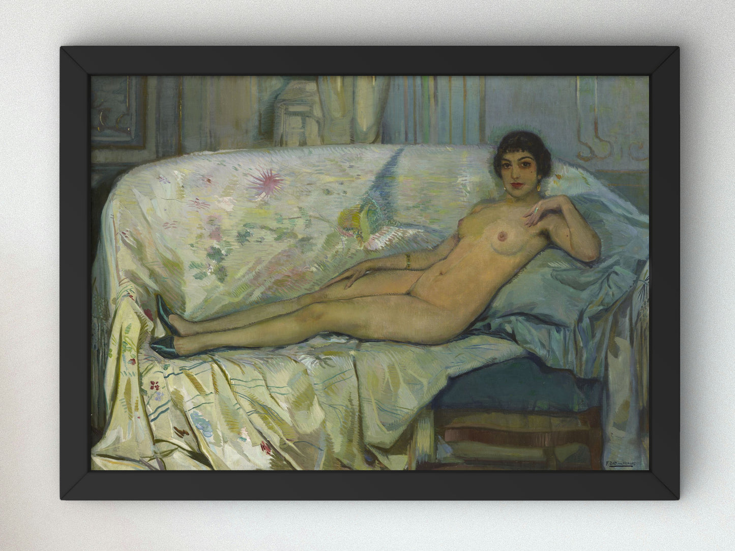 La Mirabella by Federico Beltrán Masses, Wall Art Print, Fine Art Reproduction, Museum Quality Decor, Poster