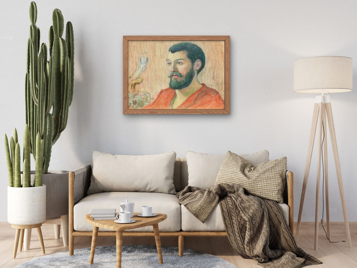 Portrait of Jules Bois by Émile Schuffenecker 1895, Wall Art Print, Fine Art Reproduction, Museum Quality Decor, Poster