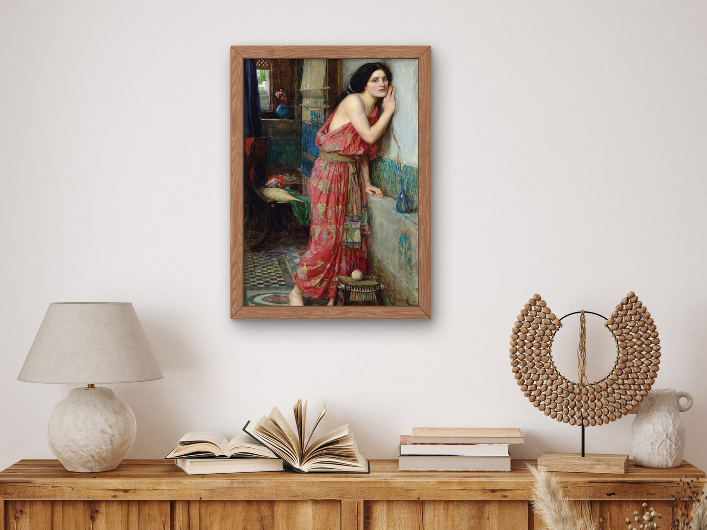 Thisbe by John William Waterhouse 1909, Wall Art Print, Fine Art Reproduction, Museum Quality Decor, Poster