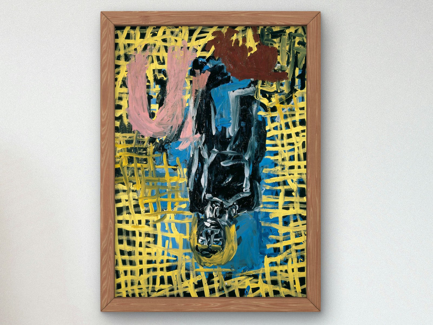 Der Ausgang Karl by Georg Baselitz 1987, Wall Art Print, Fine Art Reproduction, Museum Quality Decor, Poster