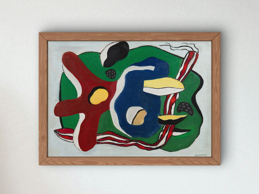 Starfish by Fernand Léger 1936, Wall Art Print, Fine Art Reproduction, Museum Quality Decor, Poster