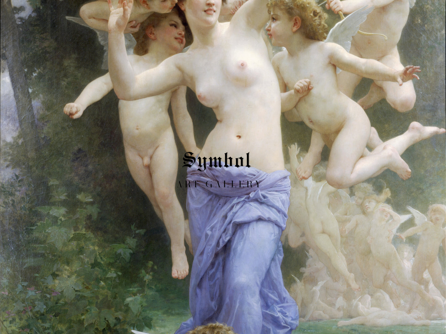 The Invasion by William Bouguereau 1892, Wall Art Print, Fine Art Reproduction, Museum Quality Decor, Poster