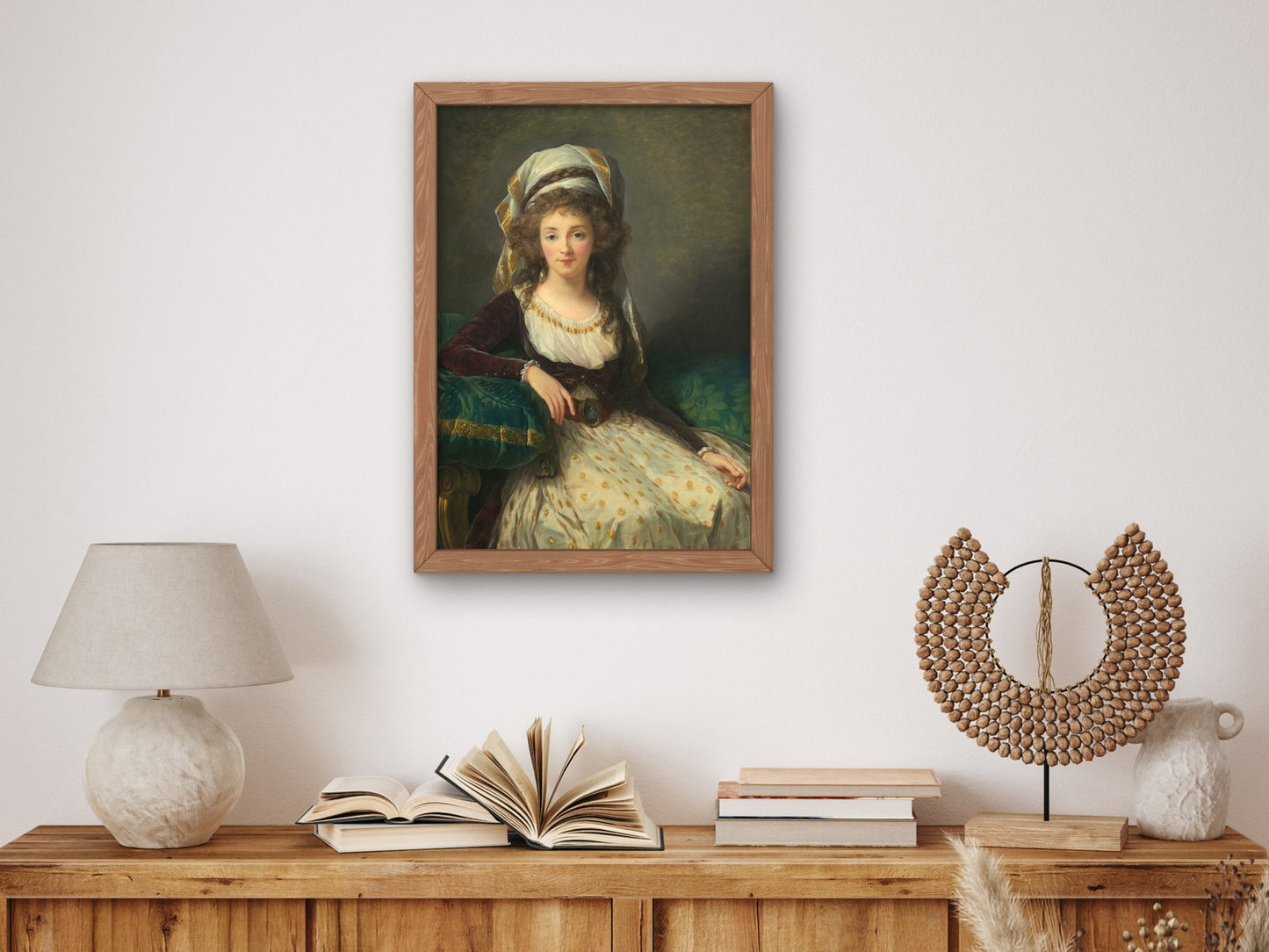 Portrait of Madame d'Aguesseau de Fresnes by Élisabeth Vigée Le Brun 1789, Wall Art Print, Fine Art Reproduction, Museum Quality Decor
