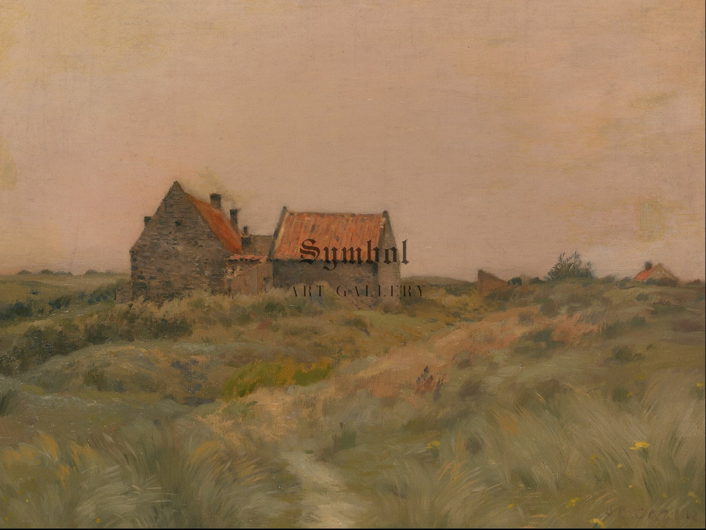 October Day by Jean Charles Cazin 1890, Wall Art Print, Fine Art Reproduction, Museum Quality Decor, Poster