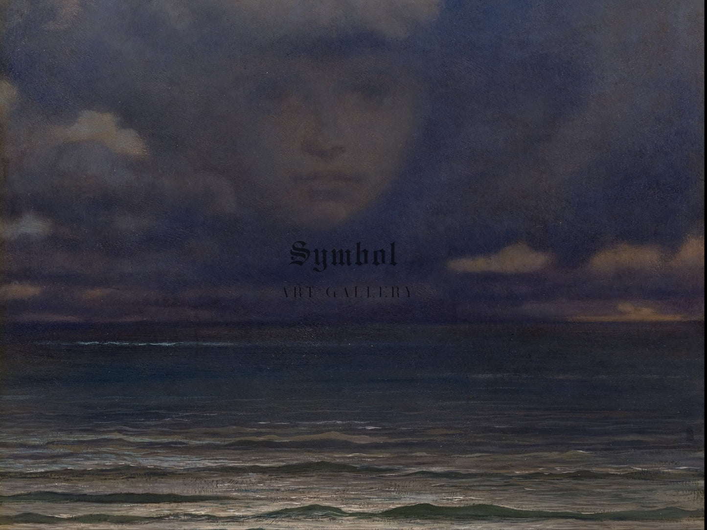 Memory by Elihu Vedder 1870, Wall Art Print, Fine Art Reproduction, Museum Quality Decor, Poster