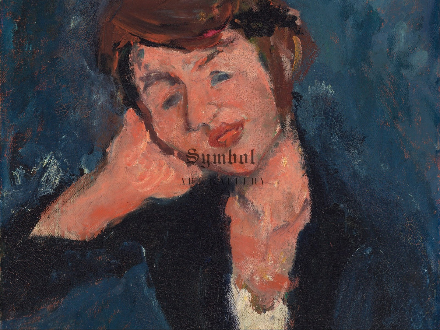 La Polonaise by Chaïm Soutine 1928, Wall Art Print, Fine Art Reproduction, Museum Quality Decor, Poster