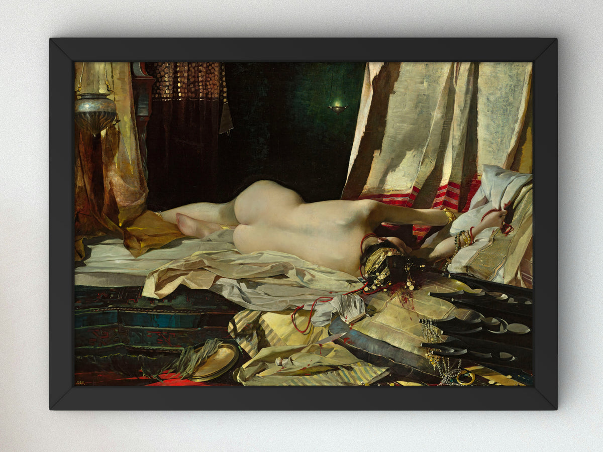 At the Padishah's Orders by Franciszek Żmurko 1888, Wall Art Print, Fine Art Reproduction, Museum Quality Decor, Poster