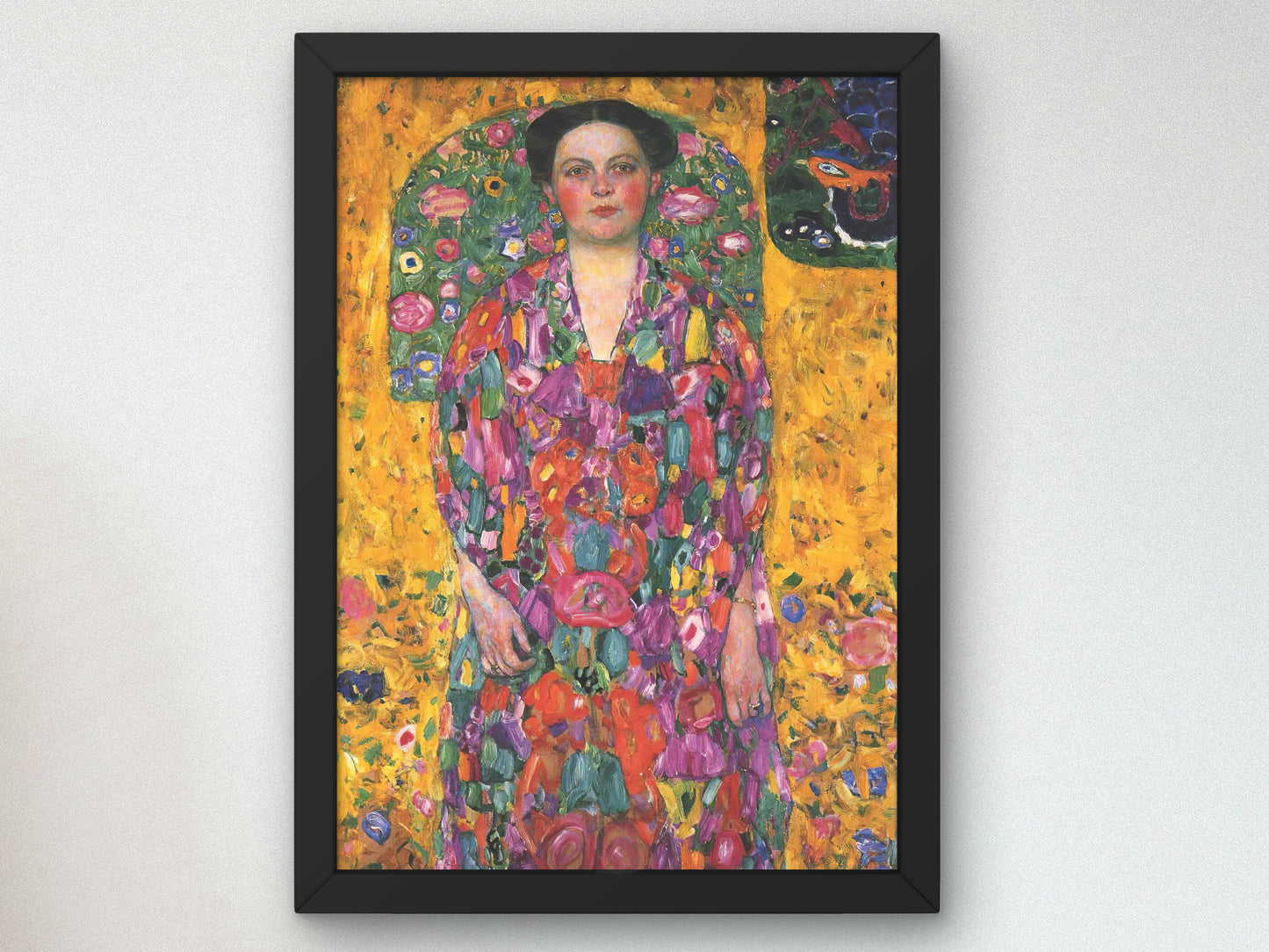 Portrait of Eugenia Primavesi by Gustav Klimt 1913, Wall Art Print, Fine Art Reproduction, Museum Quality Decor, Poster