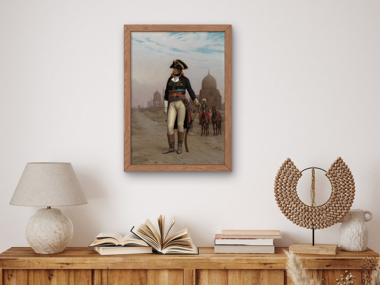 Napoleon in Egypt by Jean Léon Gérôme 1867, Wall Art Print, Fine Art Reproduction, Museum Quality Decor, Poster