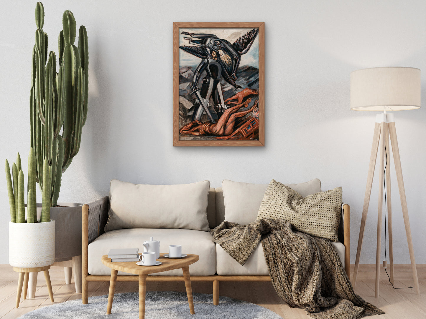The Conquest by José Clemente Orozco 1942, Wall Art Print, Fine Art Reproduction, Museum Quality Decor, Poster