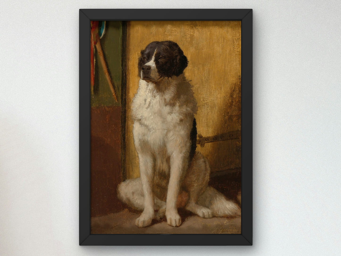 The Wait by Jean Léon Gérôme, Wall Art Print, Fine Art Reproduction, Museum Quality Decor, Poster