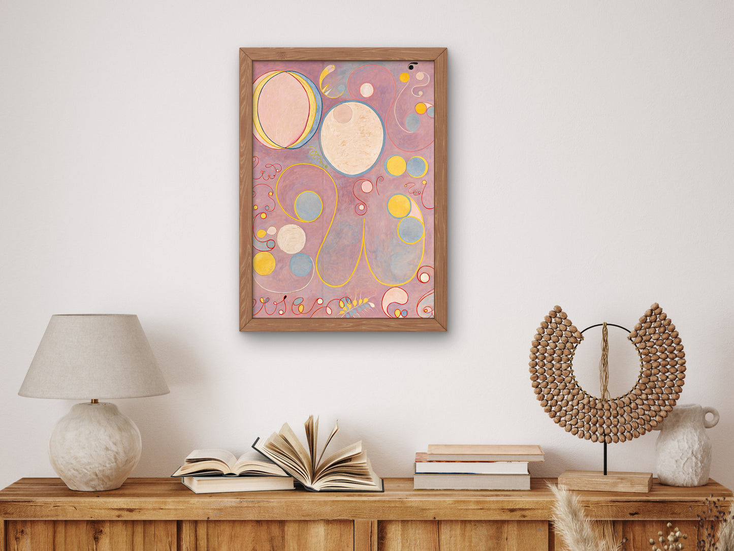 The Ten Largest No 8 Adulthood by Hilma af Klint 1907, Wall Art Print, Fine Art Reproduction, Museum Quality Decor, Poster