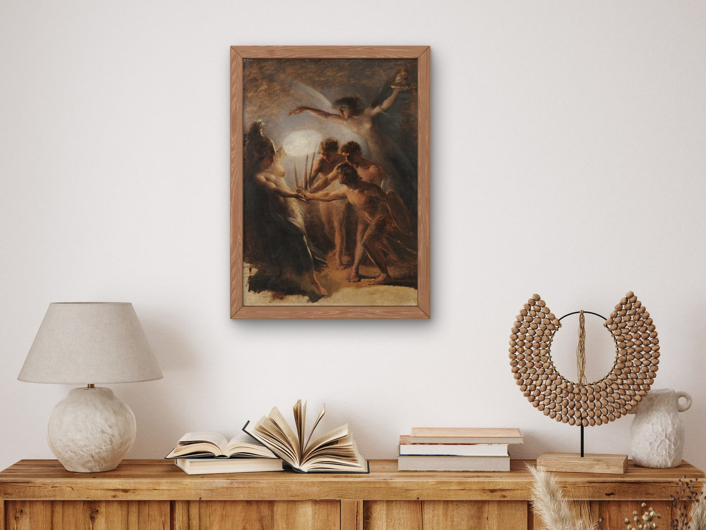 Allegory to the Allegiance between Portugal England and Spain by Domingos Sequeira 1813, Wall Art Print, Fine Art Reproduction