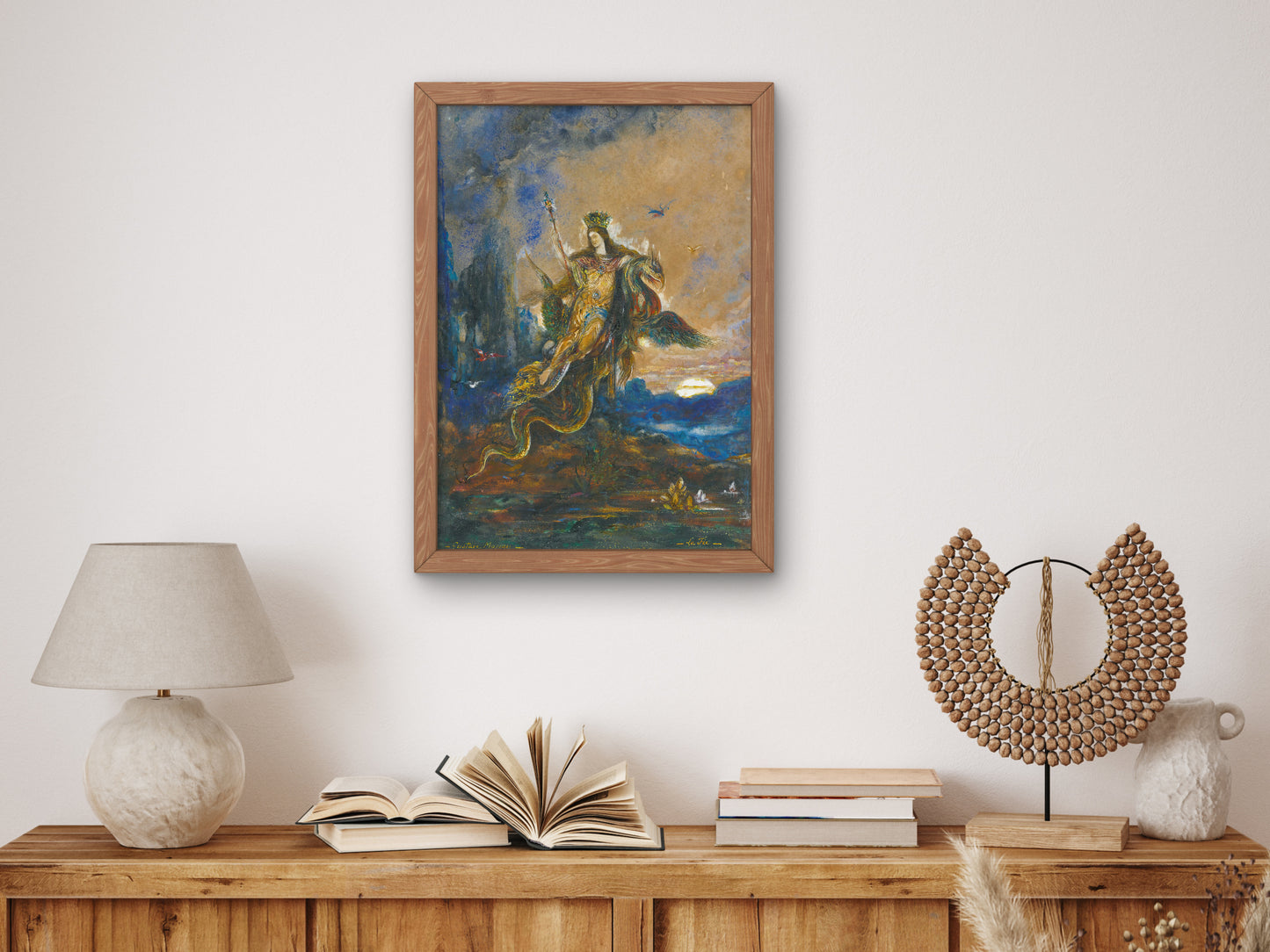 The Fairy by Gustave Moreau 1880, Wall Art Print, Fine Art Reproduction, Museum Quality Decor, Poster