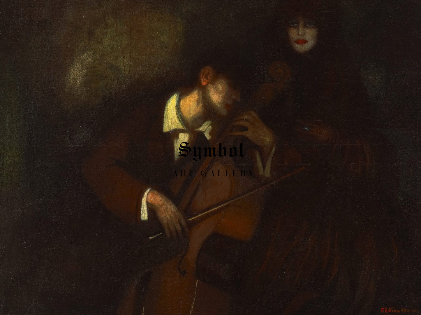 In Minor Key by Federico Beltrán Masses, Wall Art Print, Fine Art Reproduction, Museum Quality Decor, Poster