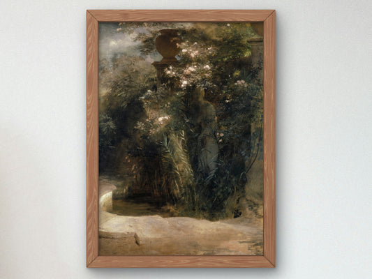 Venus Abandoned by Arnold Böcklin 1860, Wall Art Print, Fine Art Reproduction, Museum Quality Decor, Poster