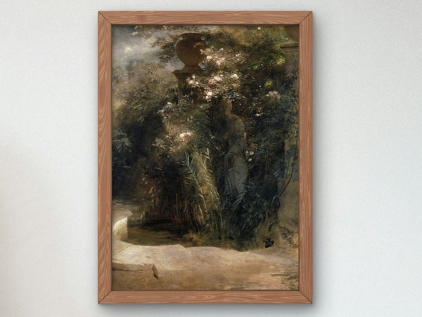 Venus Abandoned by Arnold Böcklin 1860, Wall Art Print, Fine Art Reproduction, Museum Quality Decor, Poster