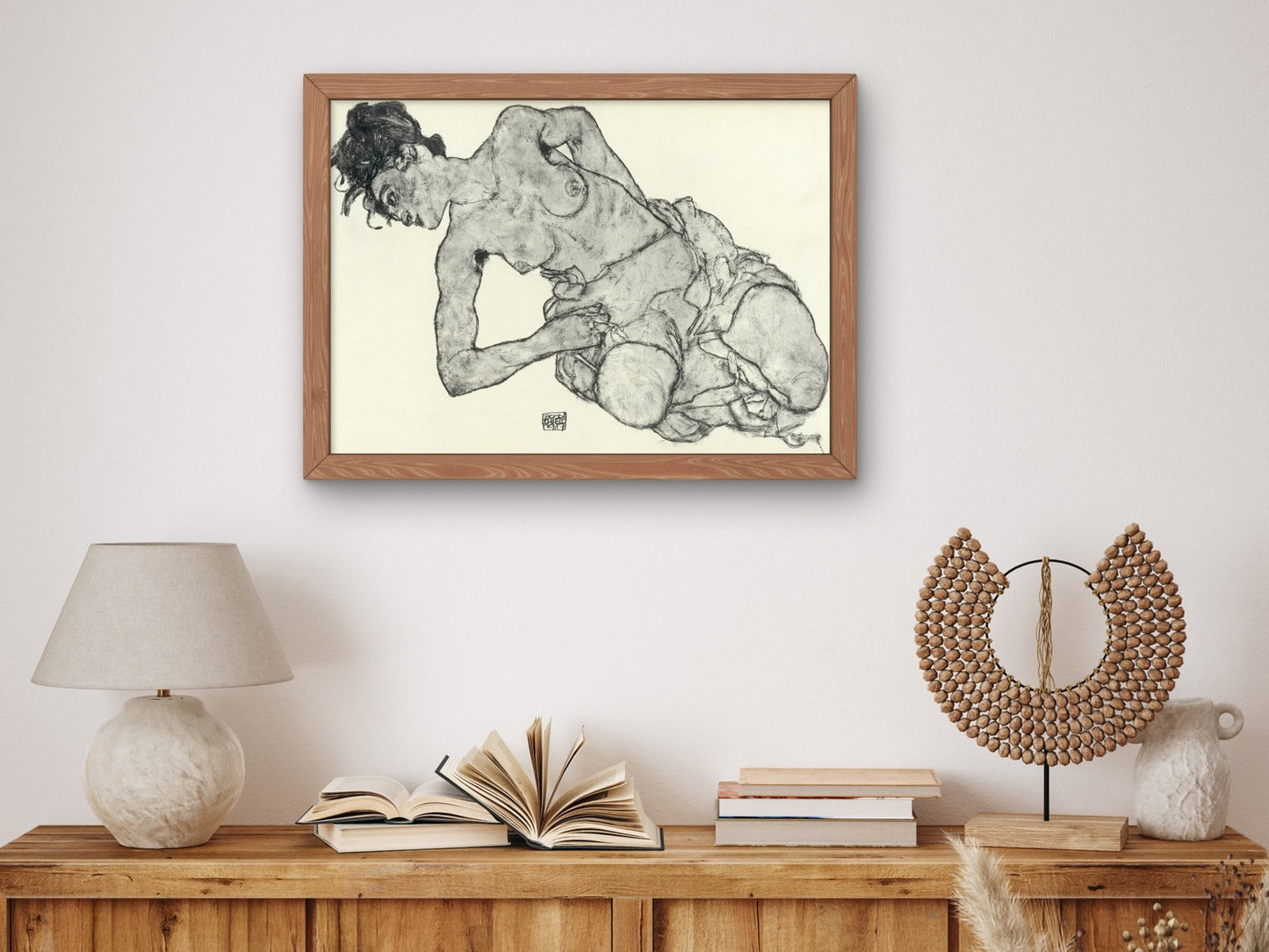 Zeichnungen XII by Egon Schiele 1917, Wall Art Print, Fine Art Reproduction, Museum Quality Decor, Poster