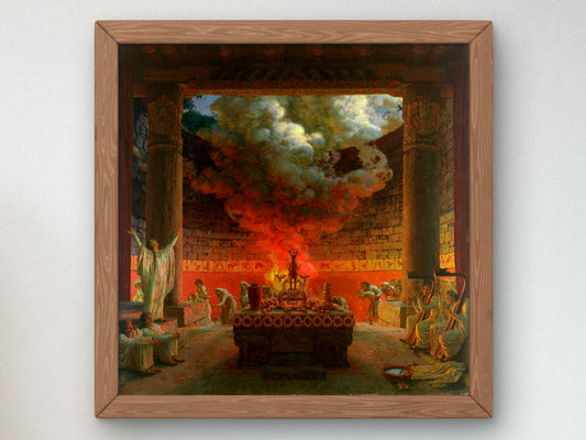 Allegoric Scene by Karel Vítězslav Mašek 1913, Wall Art Print, Fine Art Reproduction, Museum Quality Decor, Poster