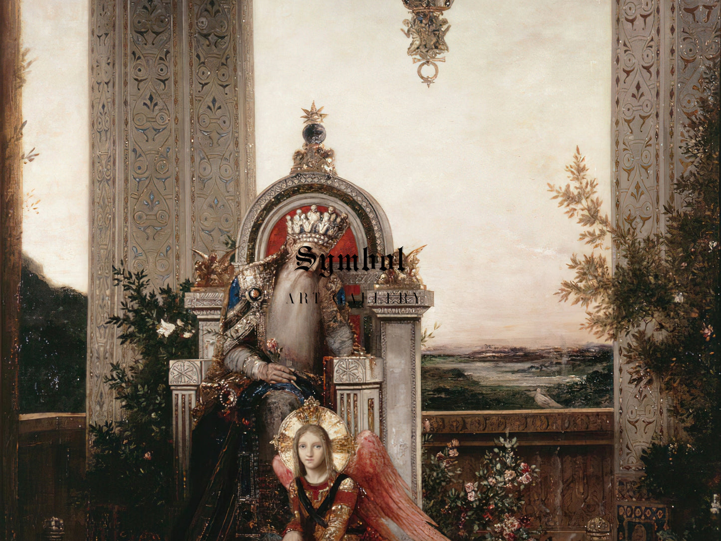 King David by Gustave Moreau 1878, Wall Art Print, Fine Art Reproduction, Museum Quality Decor, Poster