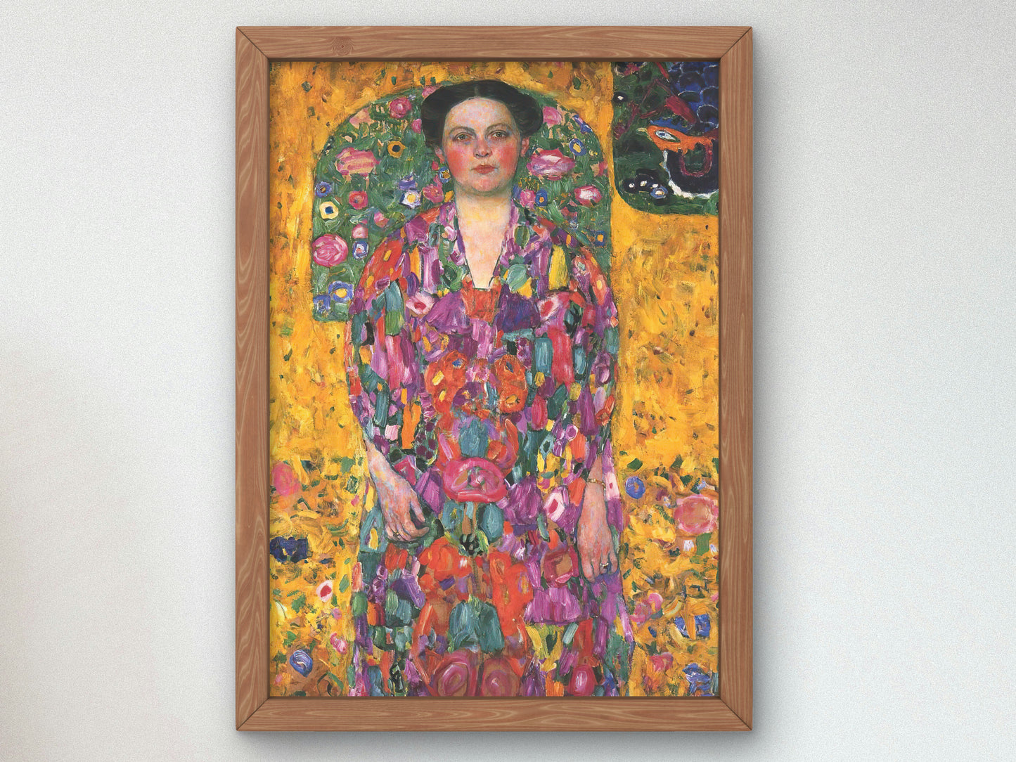 Portrait of Eugenia Primavesi by Gustav Klimt 1913, Wall Art Print, Fine Art Reproduction, Museum Quality Decor, Poster