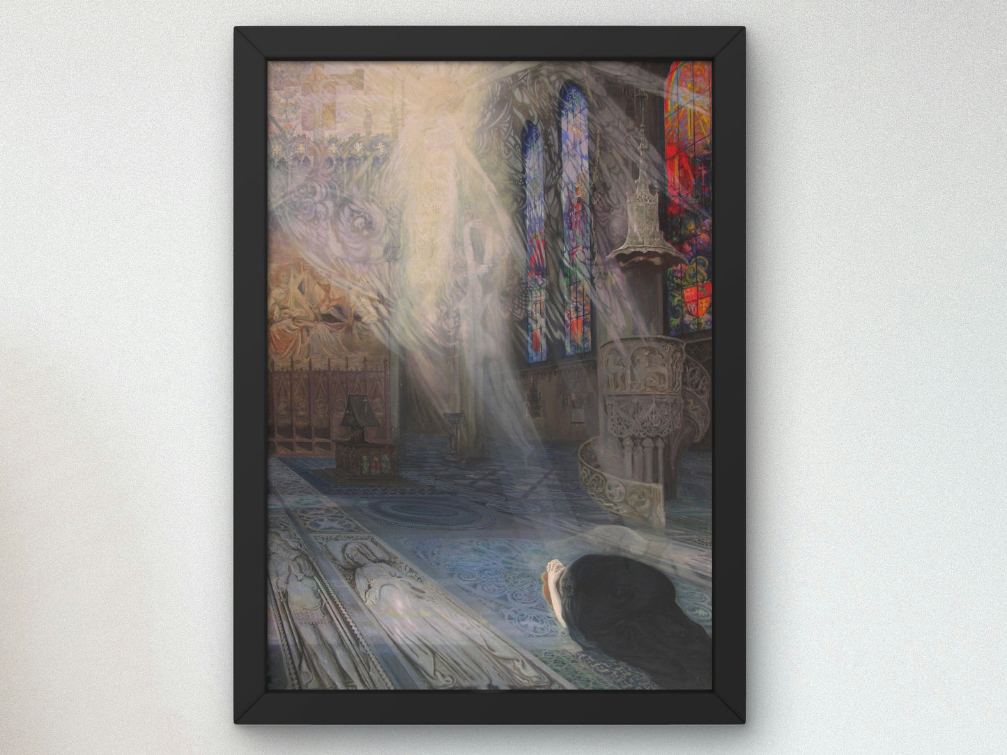 Soul Complaint by Kazimierz Stabrowski, Wall Art Print, Fine Art Reproduction, Museum Quality Decor, Poster