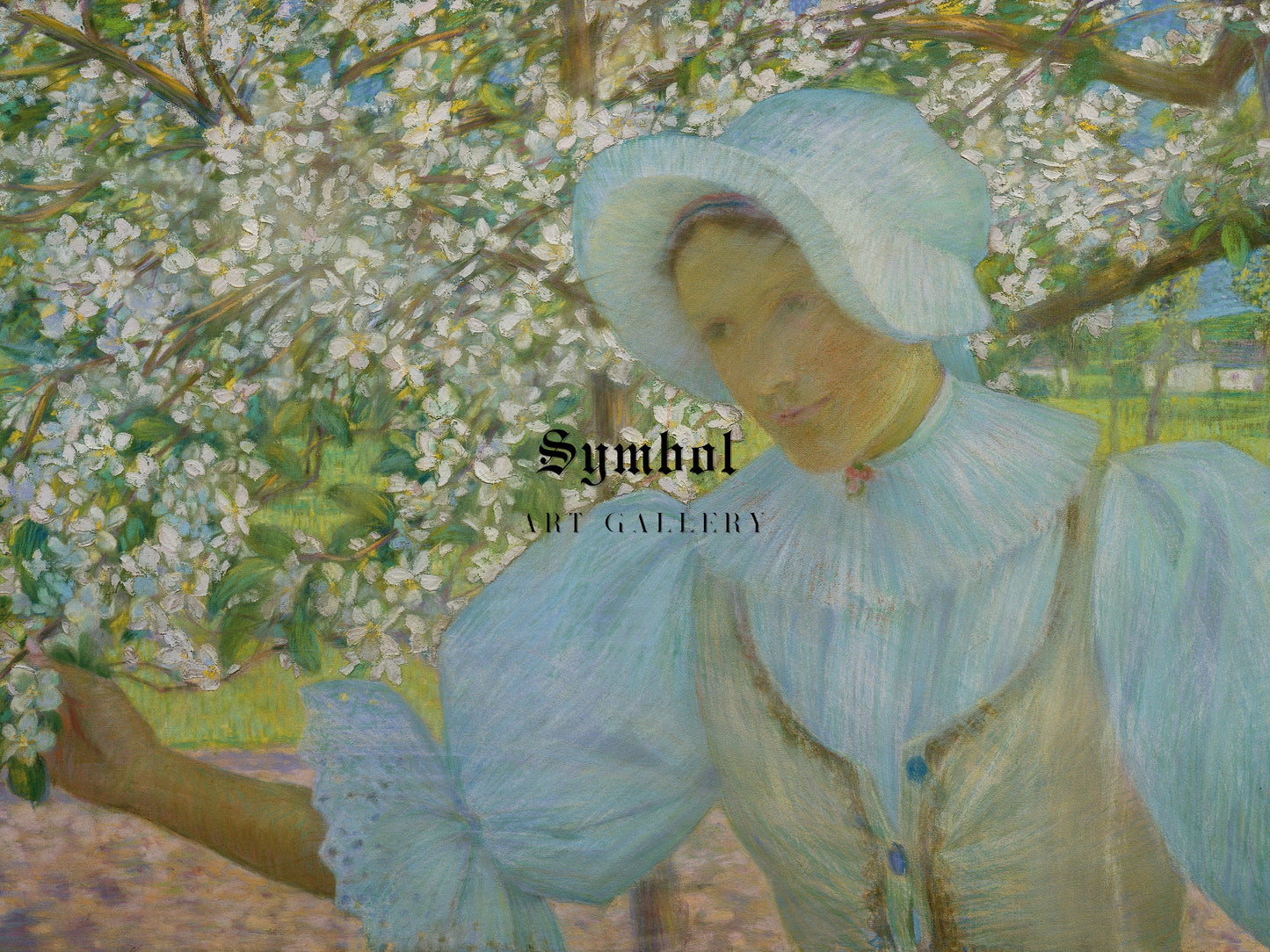 Breton Woman by Wilhelm List 1894, Wall Art Print, Fine Art Reproduction, Museum Quality Decor, Poster
