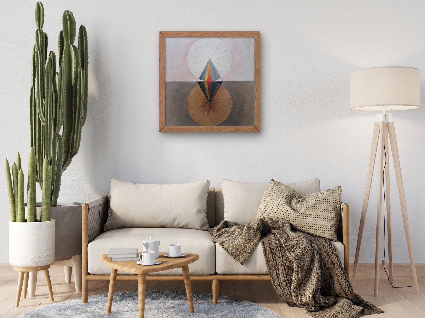 The Swan, No. 12 by Hilma af Klint 1915, Wall Art Print, Fine Art Reproduction, Museum Quality Decor, Poster