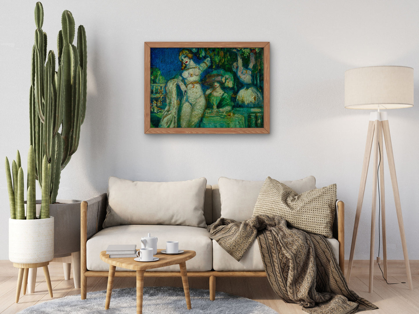 The Feast by Federico Beltrán Massés, Wall Art Print, Fine Art Reproduction, Museum Quality Decor, Poster