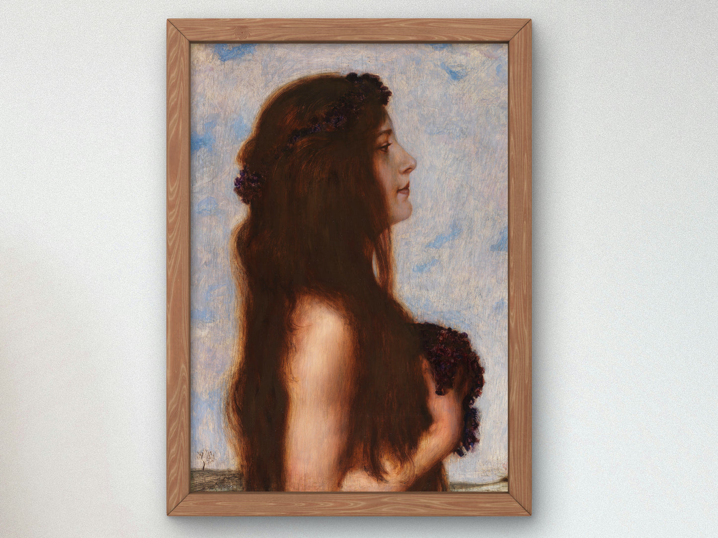 Spring by Franz von Stuck 1900, Wall Art Print, Fine Art Reproduction, Museum Quality Decor, Poster