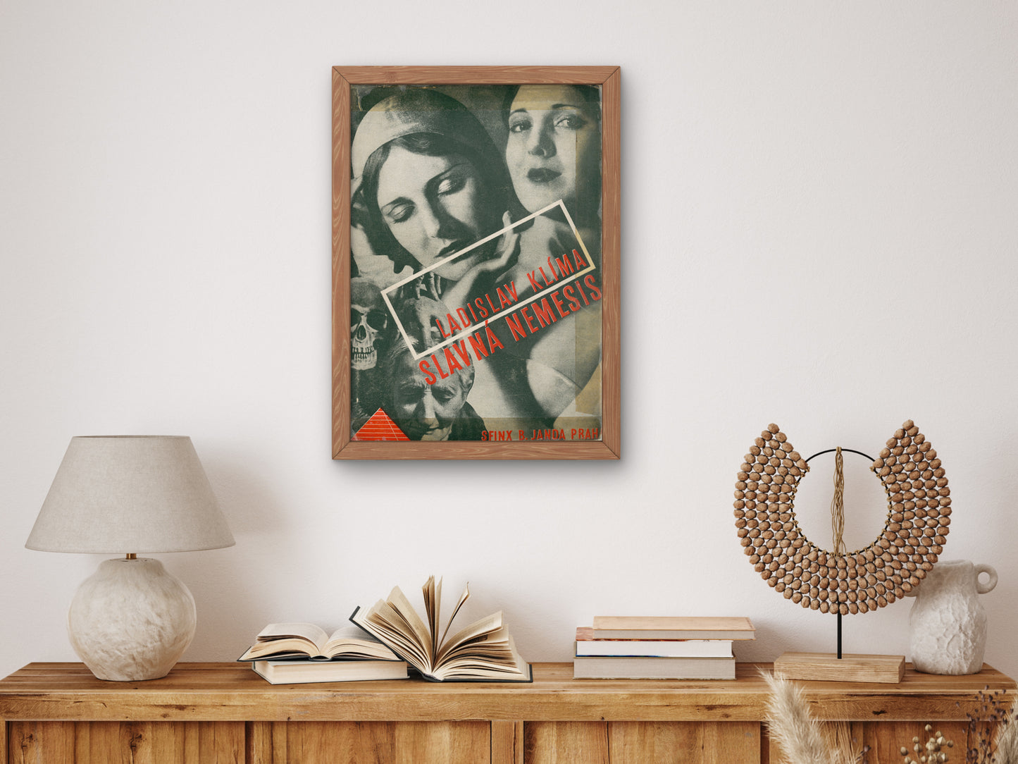 Slava Nemesis by Jindřích Štyrský 1932, Wall Art Print, Fine Art Reproduction, Museum Quality Decor, Poster
