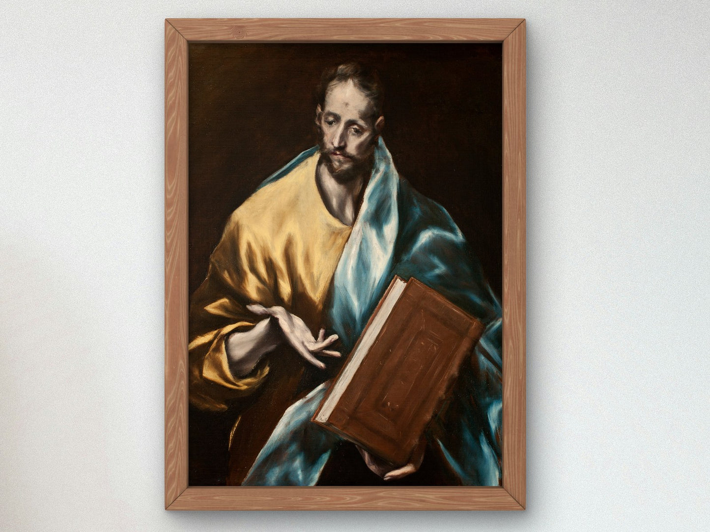 Saint James the Less by El Greco 1610, Wall Art Print, Fine Art Reproduction, Museum Quality Decor, Poster