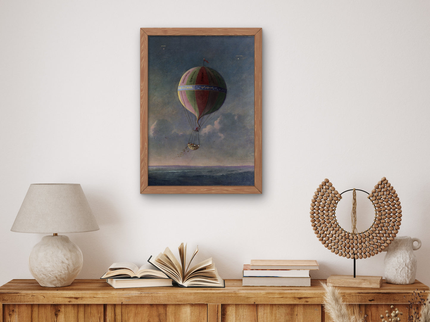 Benn Pittman Balloon by Frank Duveneck, Wall Art Print, Fine Art Reproduction, Museum Quality Decor, Poster