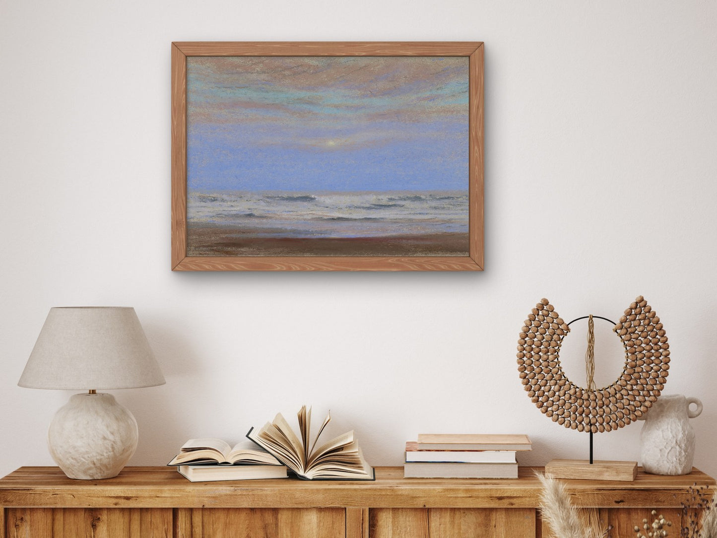 Early Evening Looking East by Dwight William Tryon 1915, Wall Art Print, Fine Art Reproduction, Museum Quality Decor, Poster