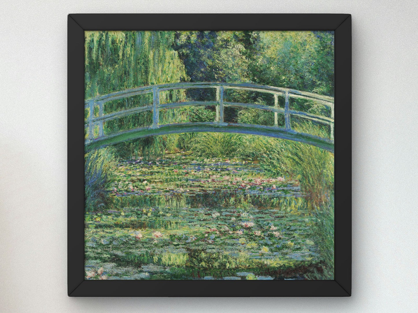 The Water Lily Pond by Claude Monet 1899, Wall Art Print, Fine Art Reproduction, Museum Quality Decor, Poster