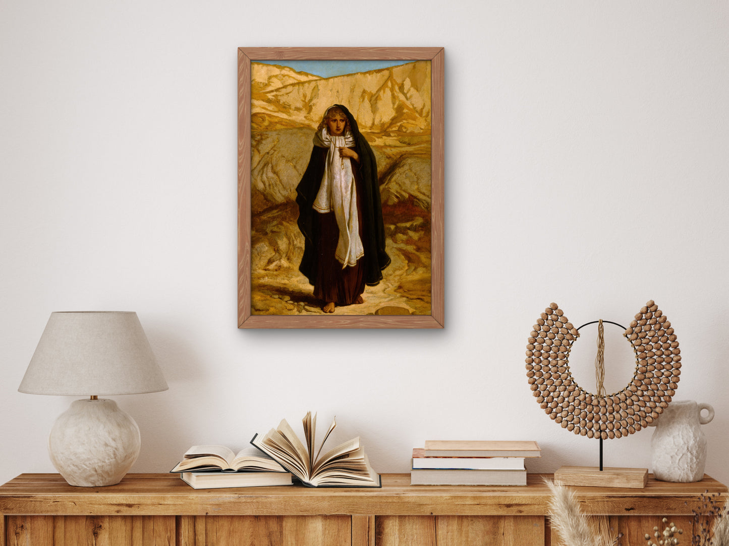 The Lost Mind by Elihu Vedder 1864, Wall Art Print, Fine Art Reproduction, Museum Quality Decor, Poster